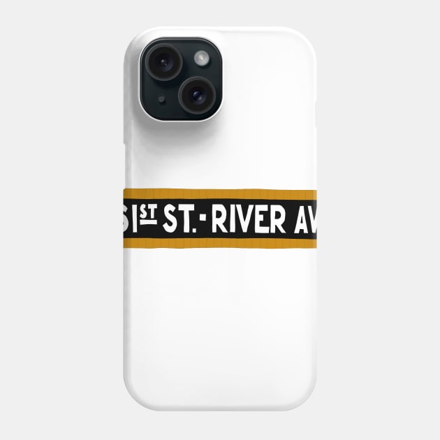 161st and River Phone Case by Ferrajito