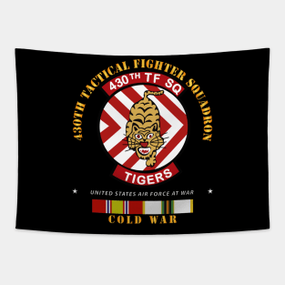 430th Tactical Fighter Squadron w COLD SVC Tapestry