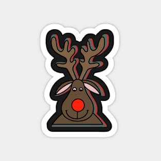 Rudolph the red nose reindeer Magnet