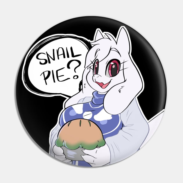 Snail Pie Pin by Solratic