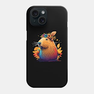 Capybara Hippie Phone Case