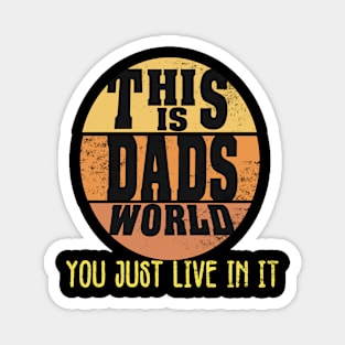 Download Delete More info Cool Dads World Vintage Fathers Day Magnet