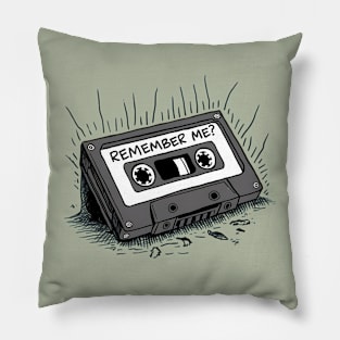 Cassette, remember me? Pillow