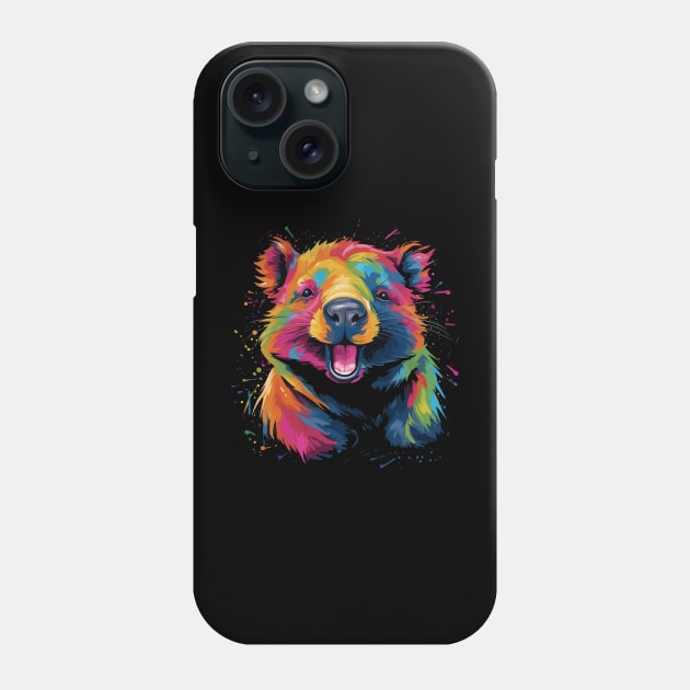 Wombat Smiling Phone Case by JH Mart