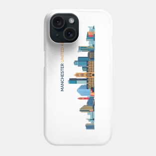 Manchester City Skyline Phone Case