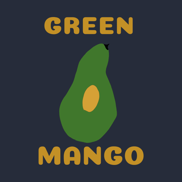 Green Mango equal to an Avocado by abagold