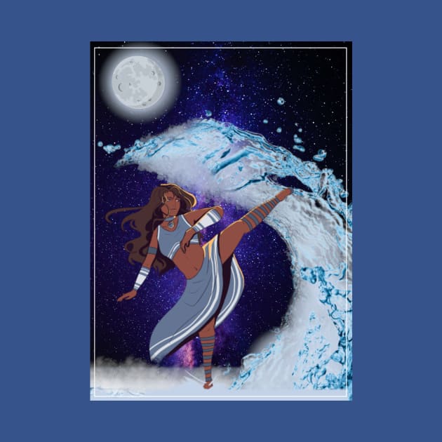 Waterbending Master Katara by Clifficus