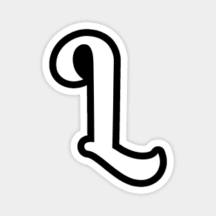 Letter L Magnet