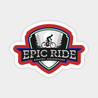 Epic ride gravel adventure for gravel grinders and mtb. Magnet