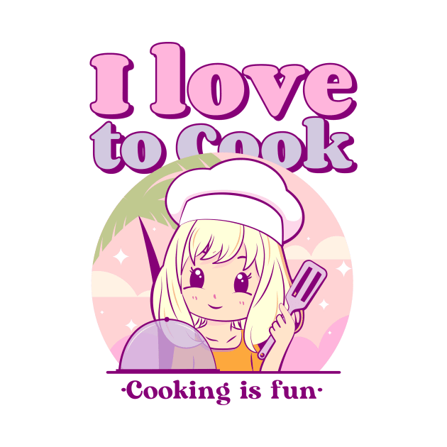 I Love to Cook by LukePauloShirts