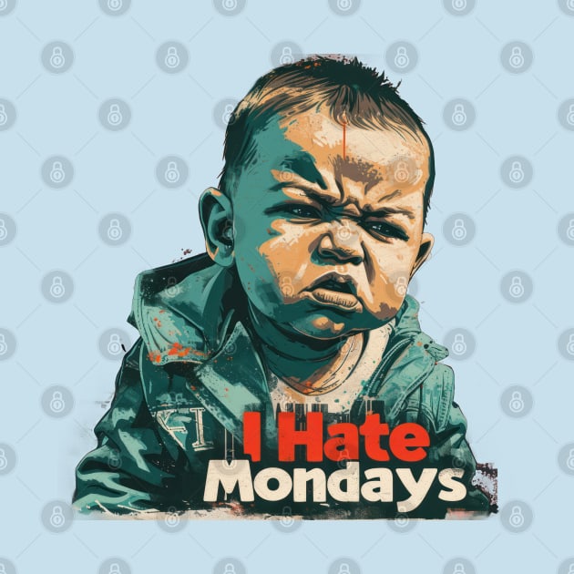 I Hate Mondays by TooplesArt