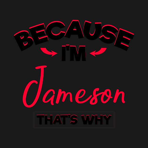 Jameson Gifts for Men Named James by TheOptimizedCreative