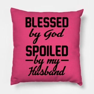 Blessed By God Pillow