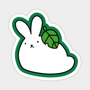 Leaf Bunny Magnet