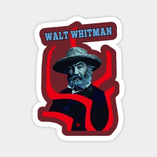 Walt Whitman - Song of the Open Road Magnet