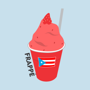 Frappe Puerto Rican Latino Food Tropical Drink T-Shirt