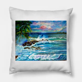 Pink Skies at Turtle Bay Pillow