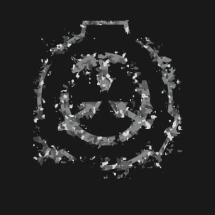 SCP Foundation symbol- Urban camo decay T-Shirt