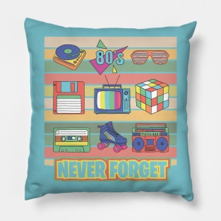 Never Forget Pillow