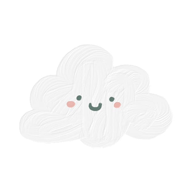 Cute Cloud by Futee Merch