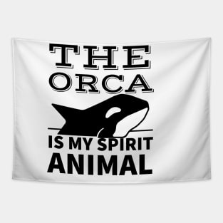 The orca is my spirit animal Tapestry