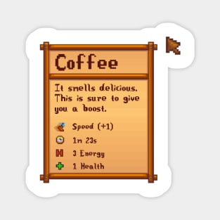 Stardew Valley Coffee Magnet