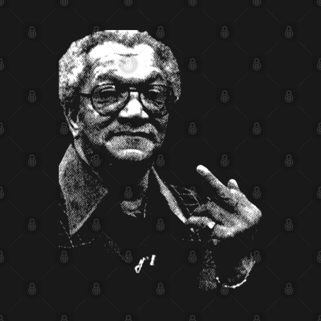 Redd Foxx Middle Finger Vintage HD Classic Style by Pamelias