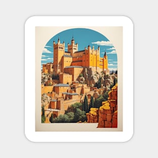 Alcazar de Segovia Spain Travel Tourism Retro Vintage Magnet