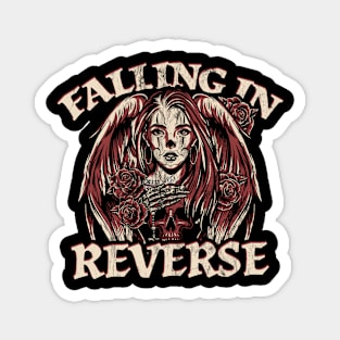 Falling In Reverse // retro illustration Magnet