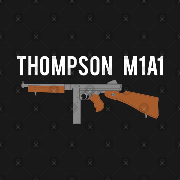 Thompson M1A1 color version by FAawRay