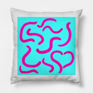 WORM PARTY Pillow