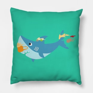 Waste in the Ocean Pillow