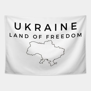 Ukraine Land of Freedom Tapestry