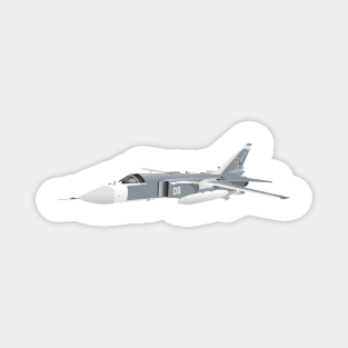 Su-24 Russian Attack Aircraft Magnet