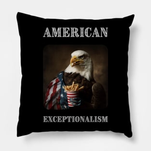 American Exceptionalism v2 Pillow