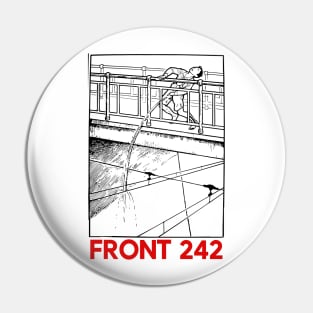 Front 242 ∆∆ Original Fan Design Pin