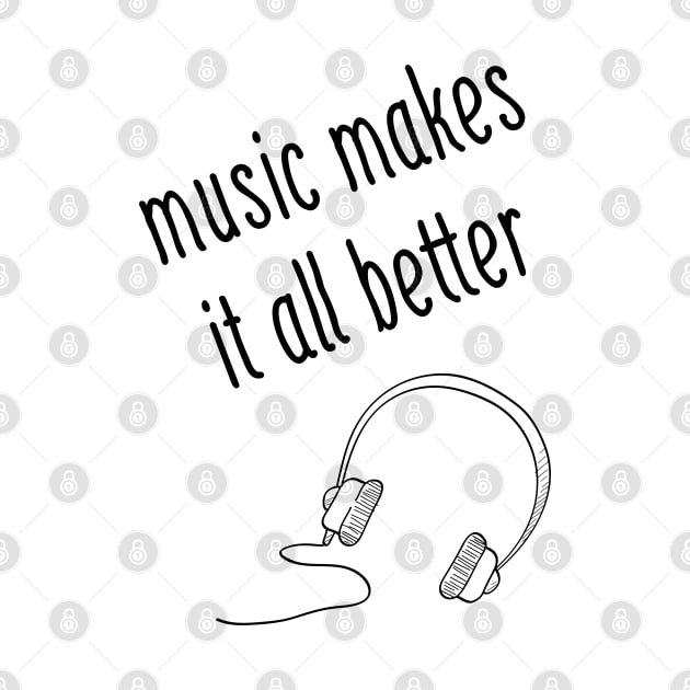 Music Makes It All Better by Vanilla Susu