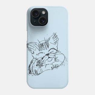 Cute Kitten Smiling Phone Case