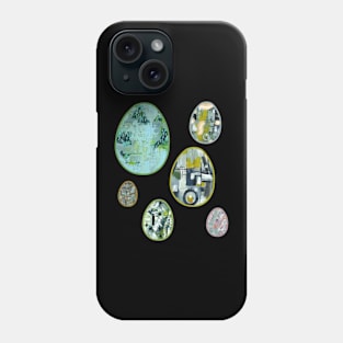 Art Acrylic artwork abstract Easter Egg Phone Case