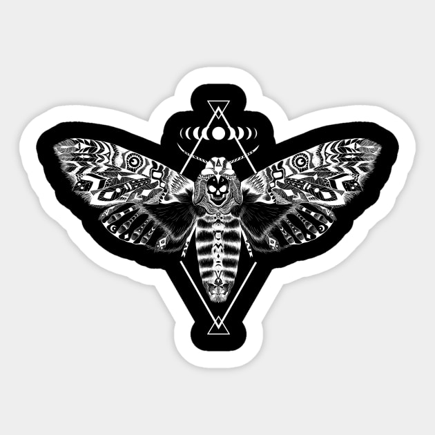 Death Moth sticker