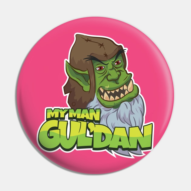 My man Gul'dan Pin by potatofoot