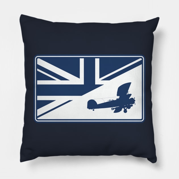 Fairey Swordfish Torpedo Bomber Pillow by TCP