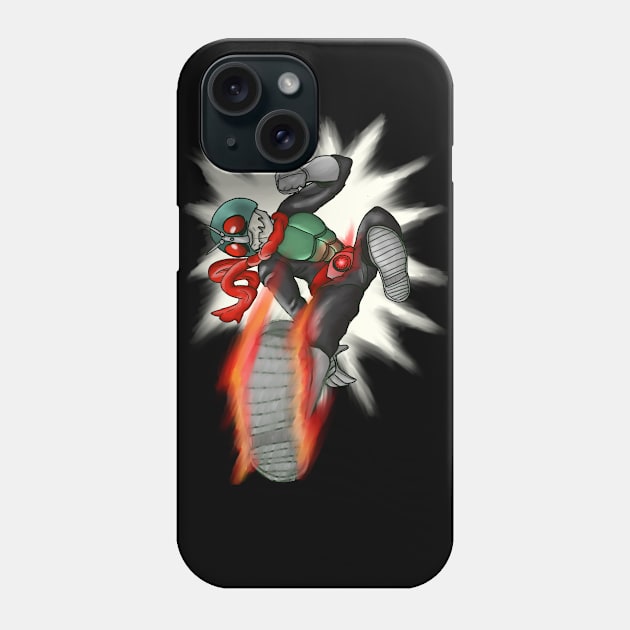 RIDER KICK!! Phone Case by KloudKat