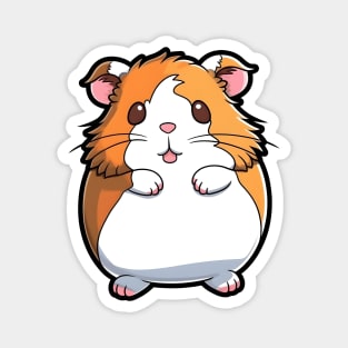 Cute hamster standing, kawaii pet Magnet