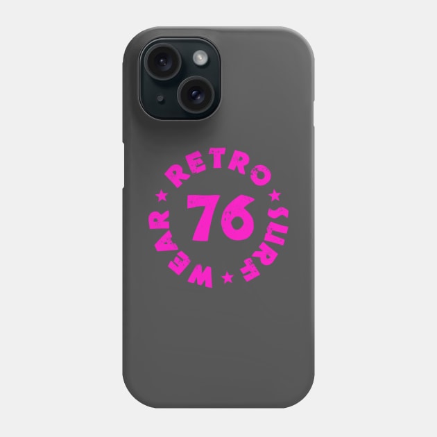 Retro Surf Wear Phone Case by RetroSurfWear