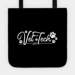 Vet Tech Paw Veterinary Technician Tote