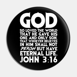 John 3:16 Pin