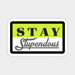 stay stupendous Magnet