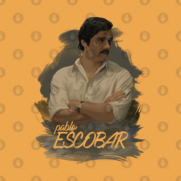 pablo escobar by ozencmelih