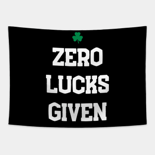 Zero Lucks Given Tapestry